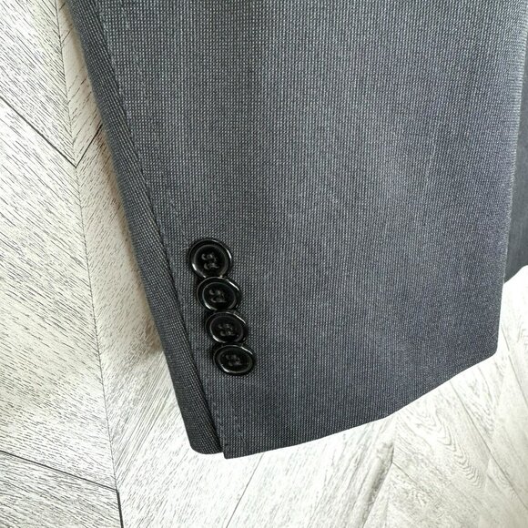 Vintage Dallas Pantofino Blazer Jacket Mens Size 42R Western Sport Coat Gray - Picture 5 of 10